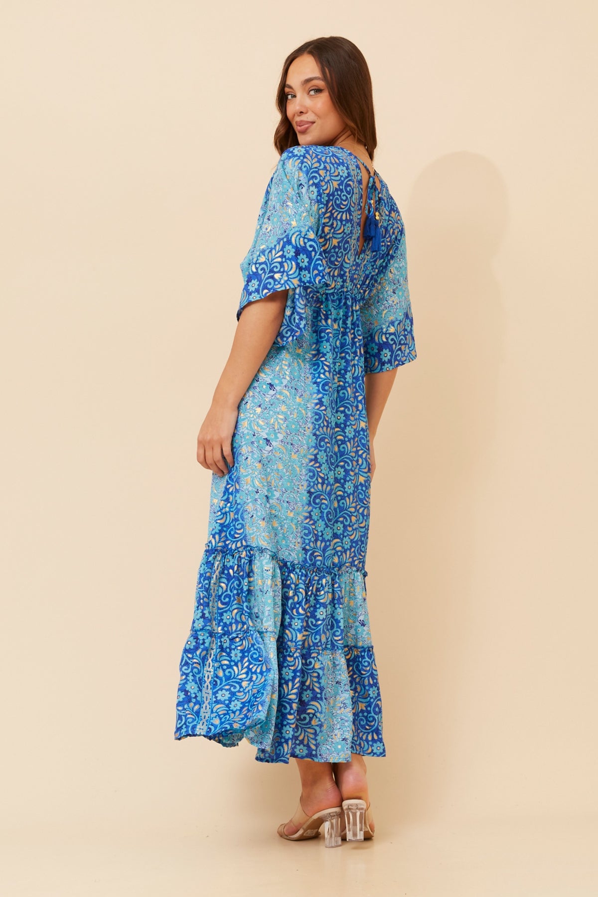 Helene Dress Turquoise