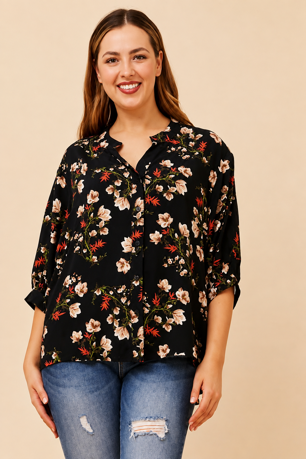 Maureen Blouse Black