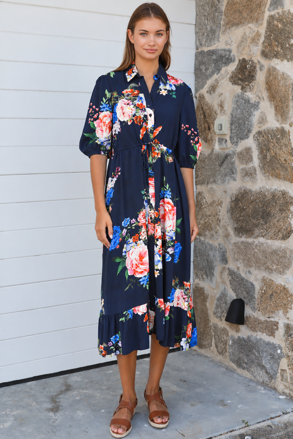 Tilley Dress Navy