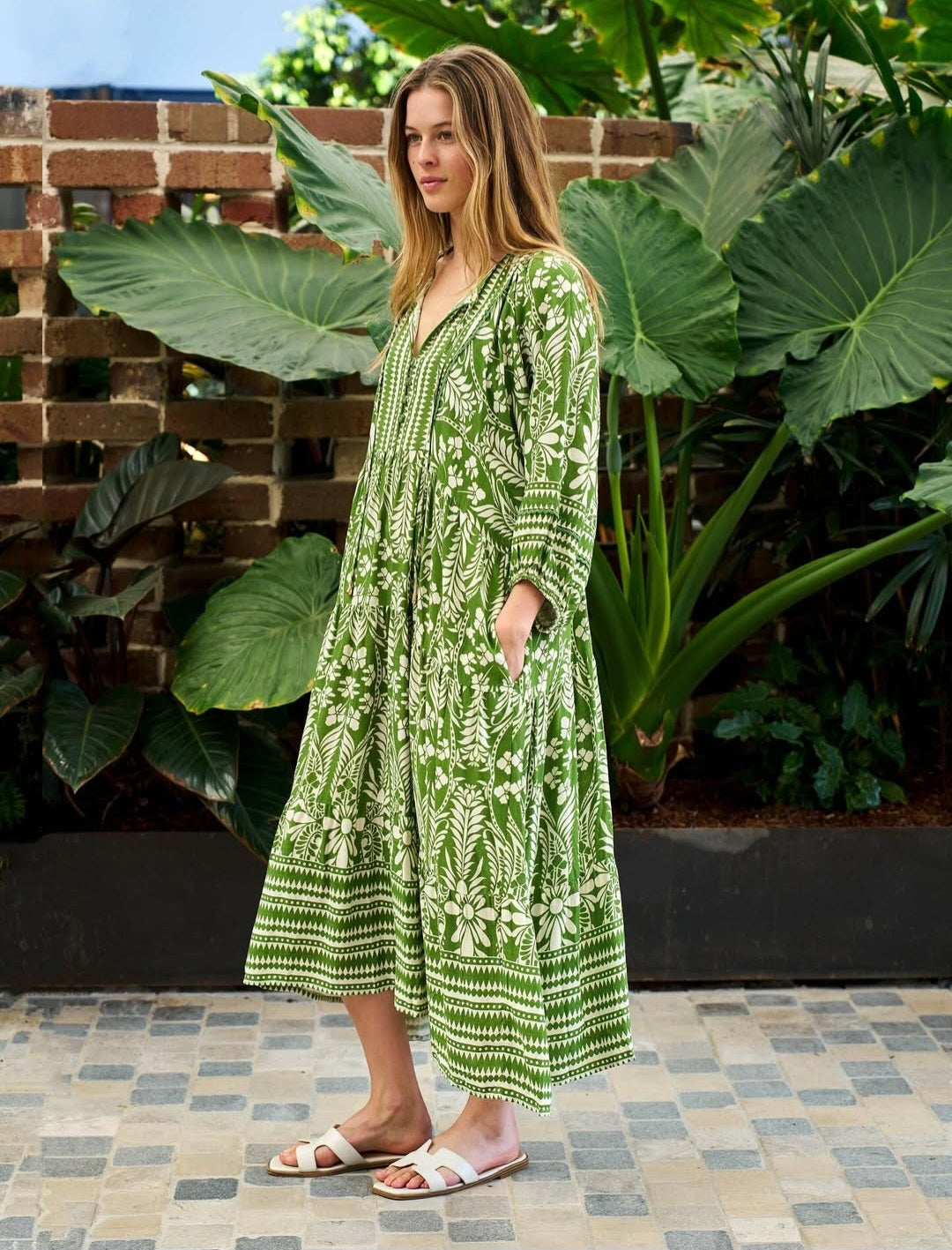 Eliana Dress Lime