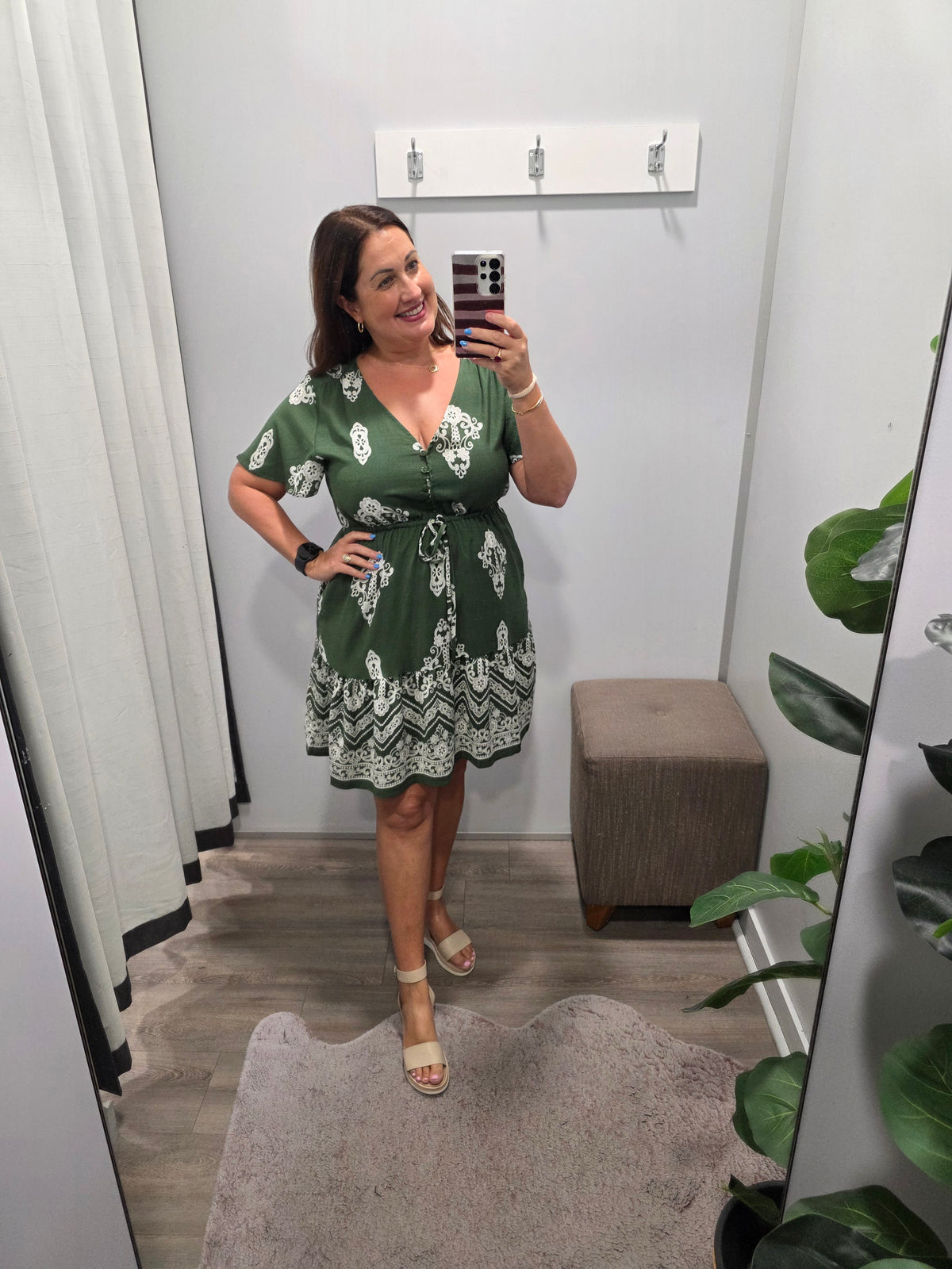 Emi Dress Green