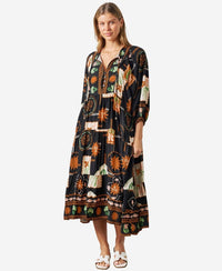Eliana Dress Rust