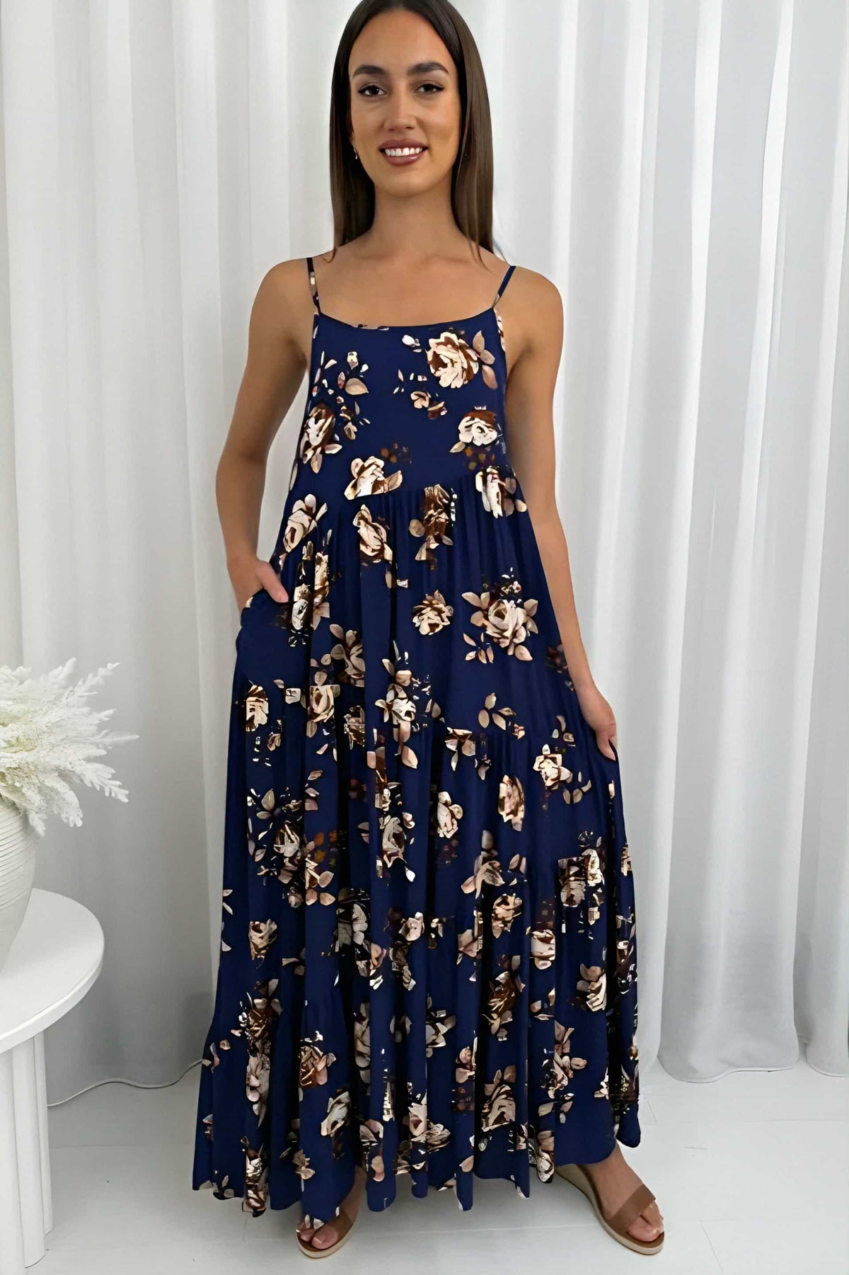 Jayla Dress Navy