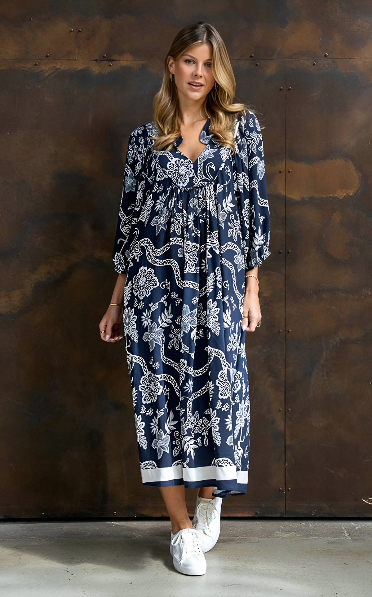 Neisha Dress Navy