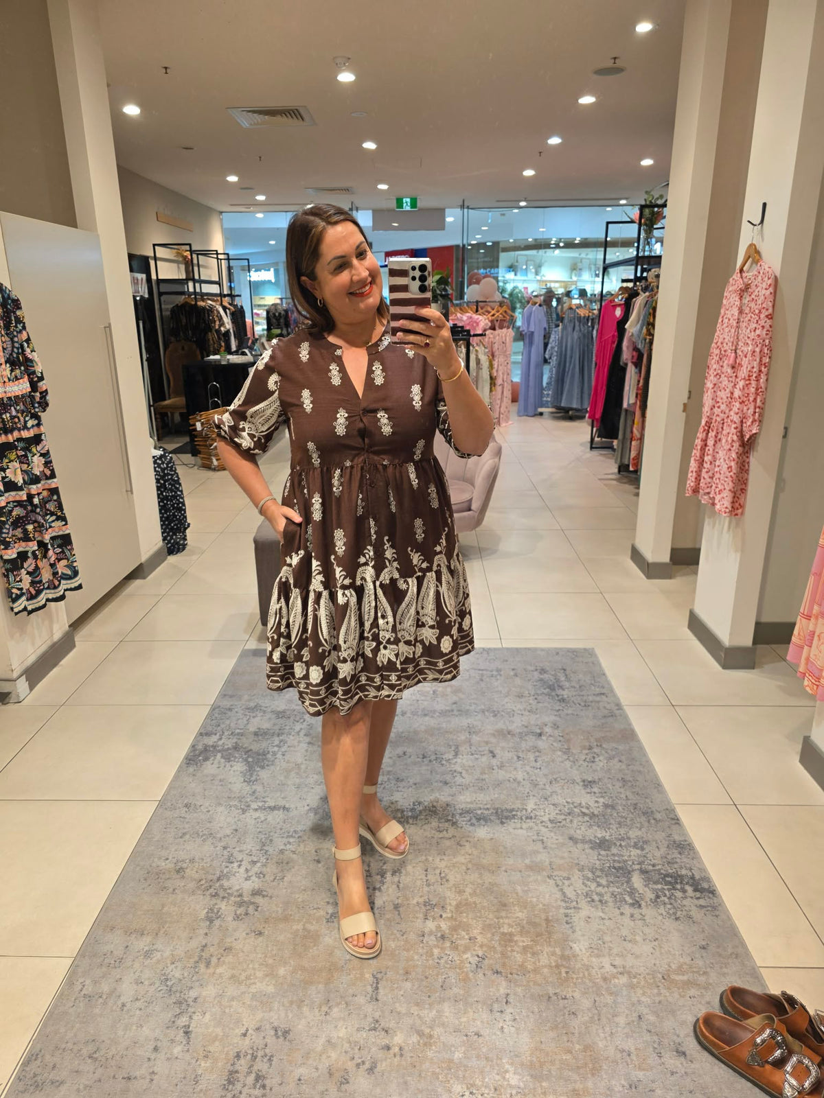 Sadie Dress Chocolate