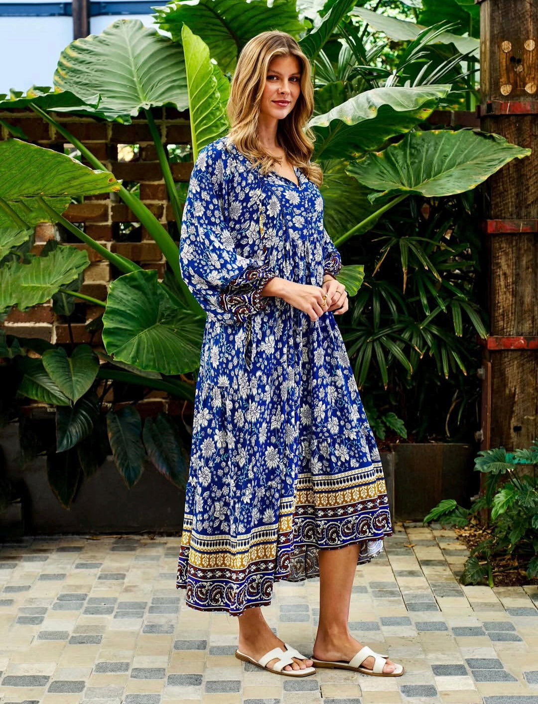 Eliana Dress Royal Blue