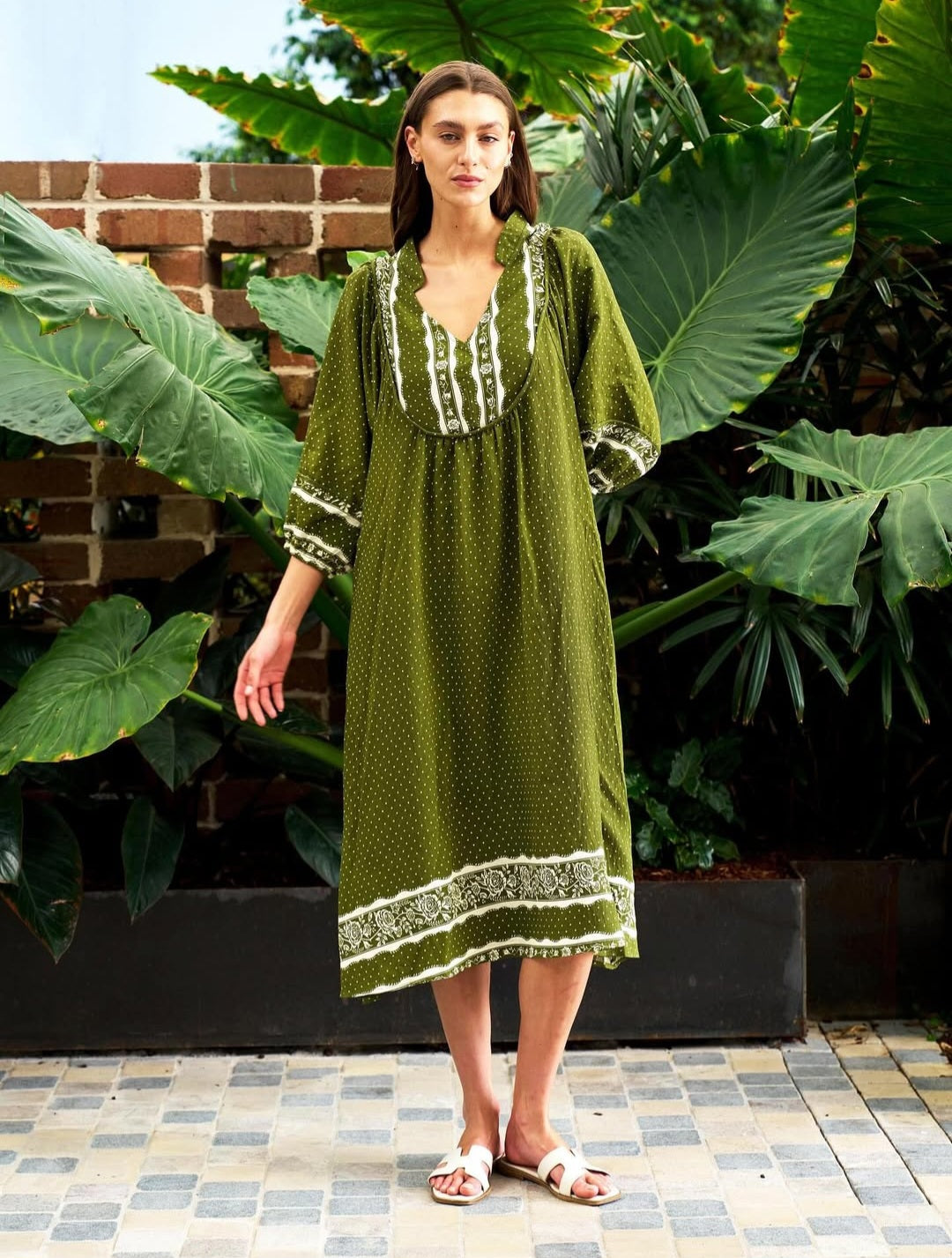 Neisha Dress Olive