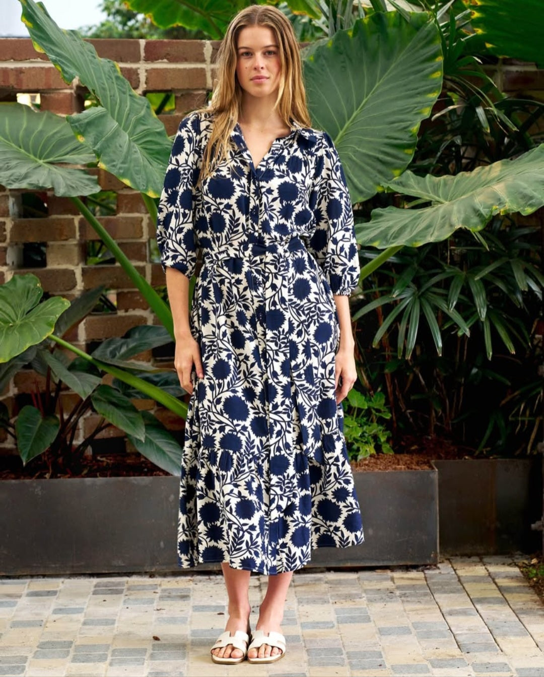 Avija Dress Navy