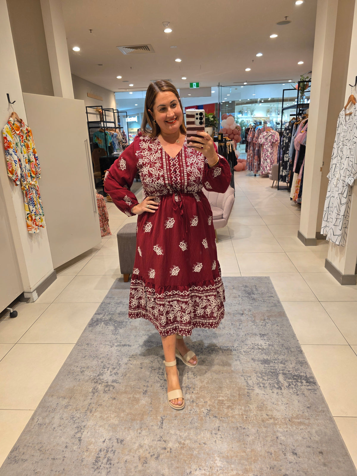 Carmine Dress