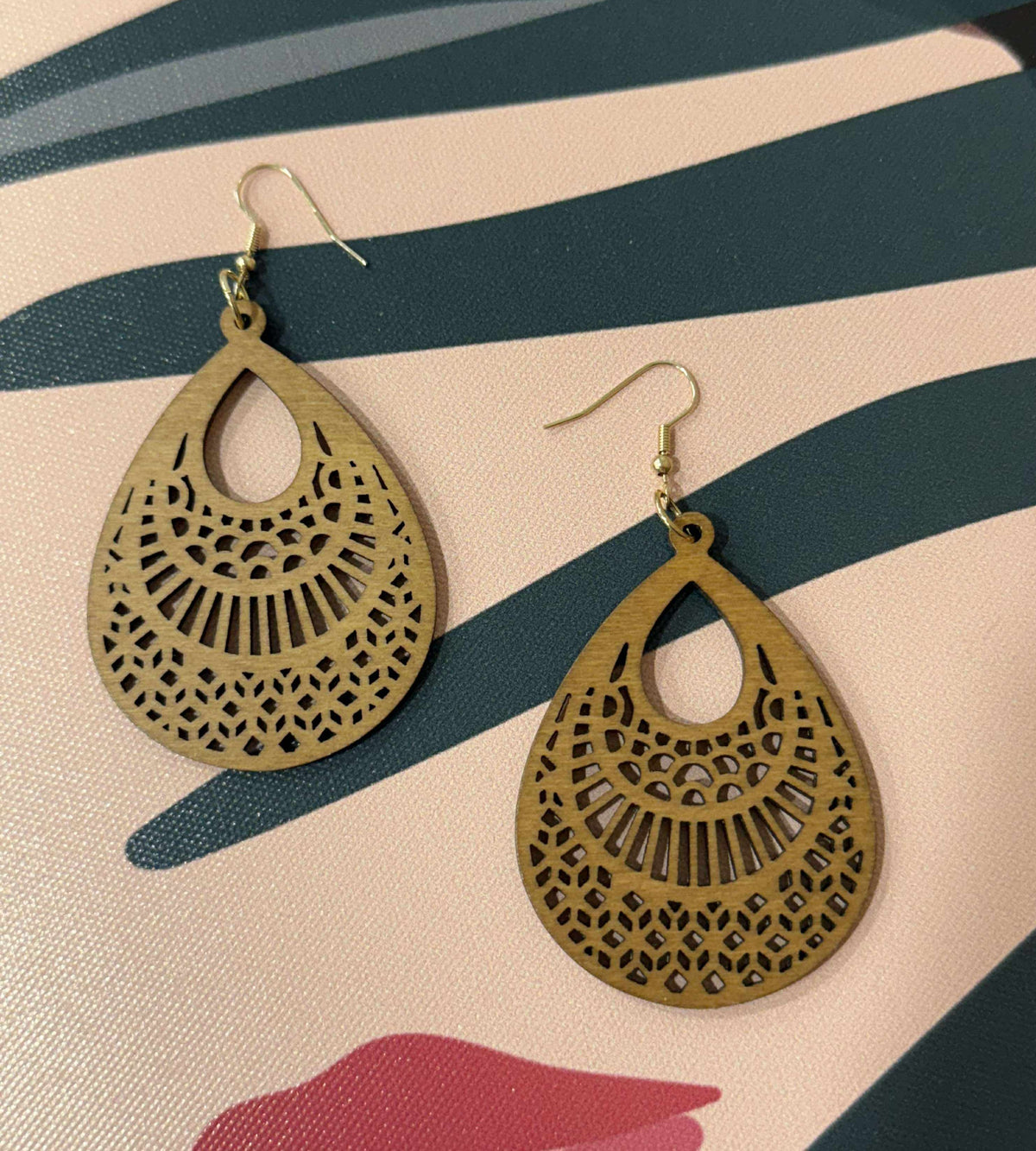 Adele Earrings Tan