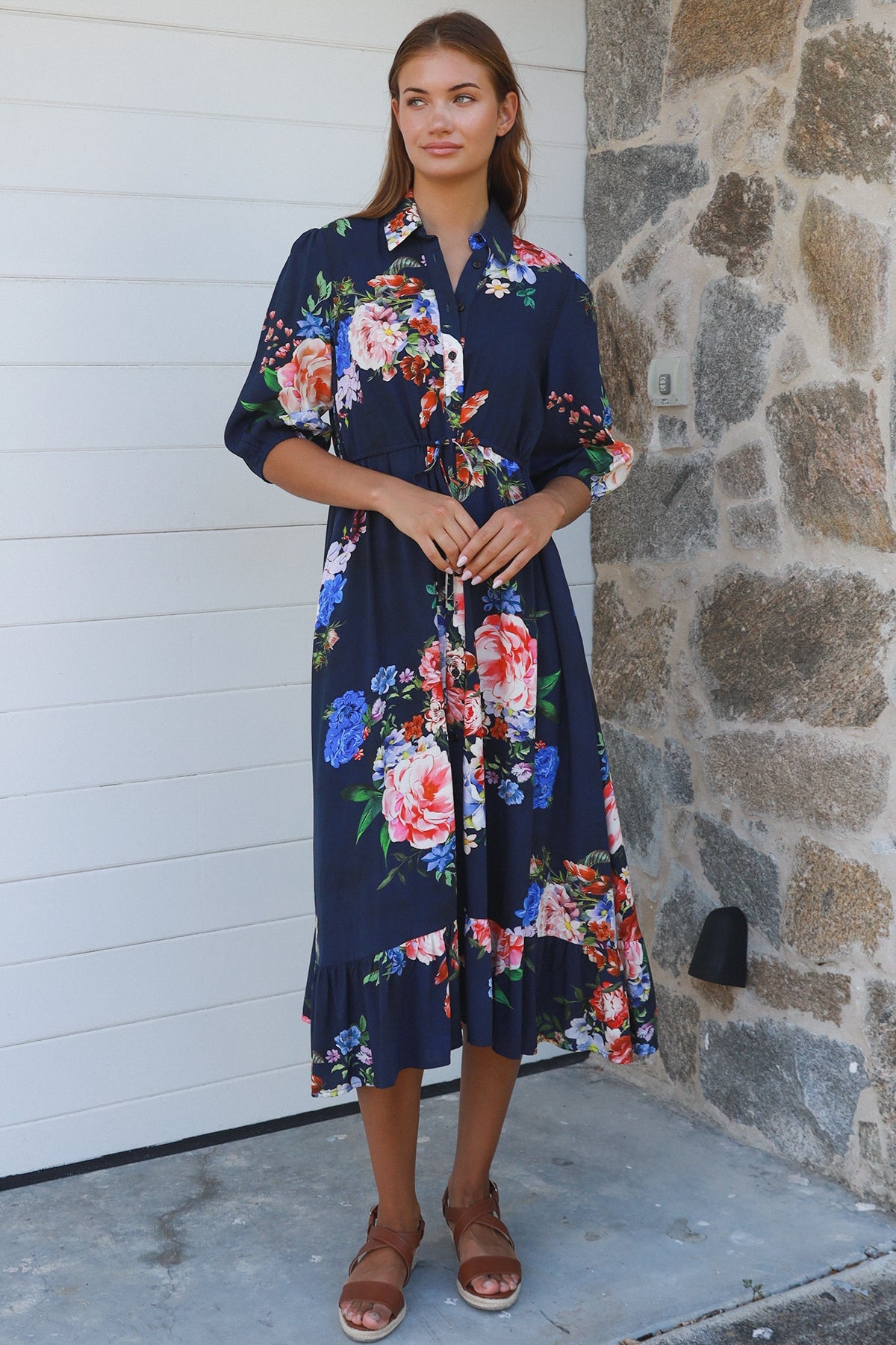 Tilley Dress Navy