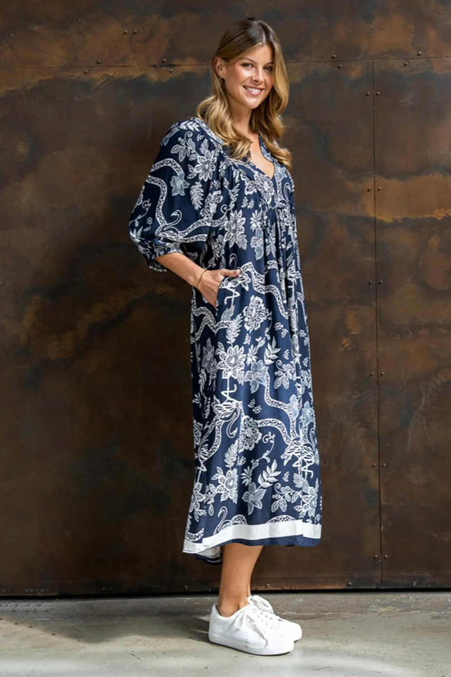 Neisha Dress Navy