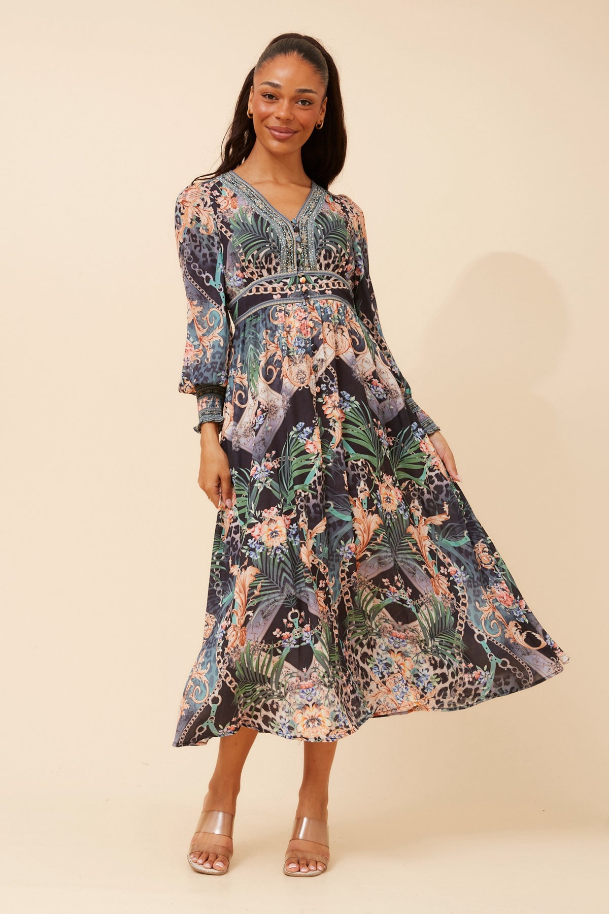 Merritt Dress Green