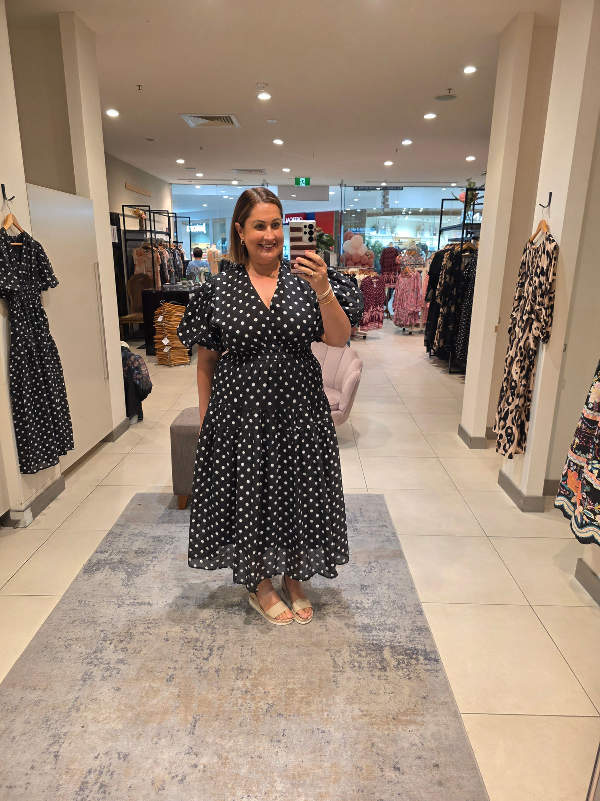 Briana Dress Polkadot