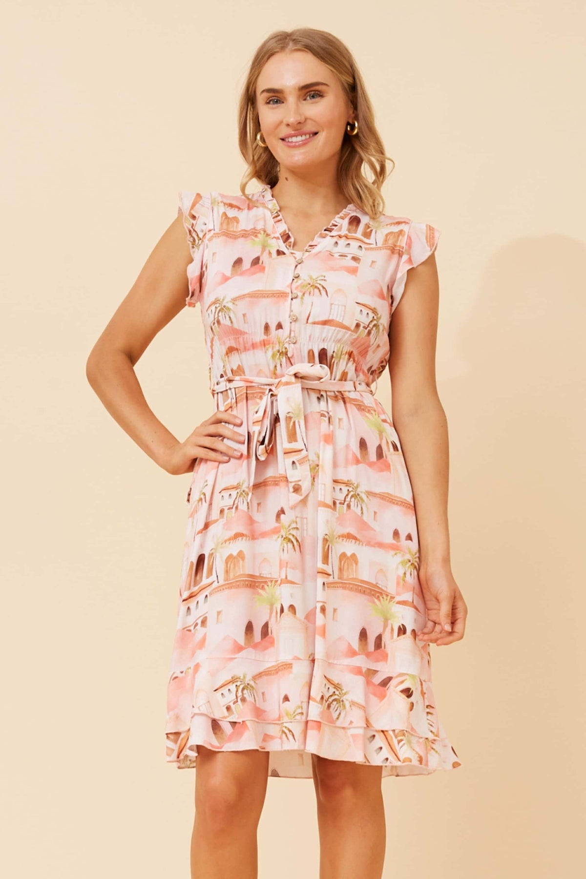 Frankie Dress Blush
