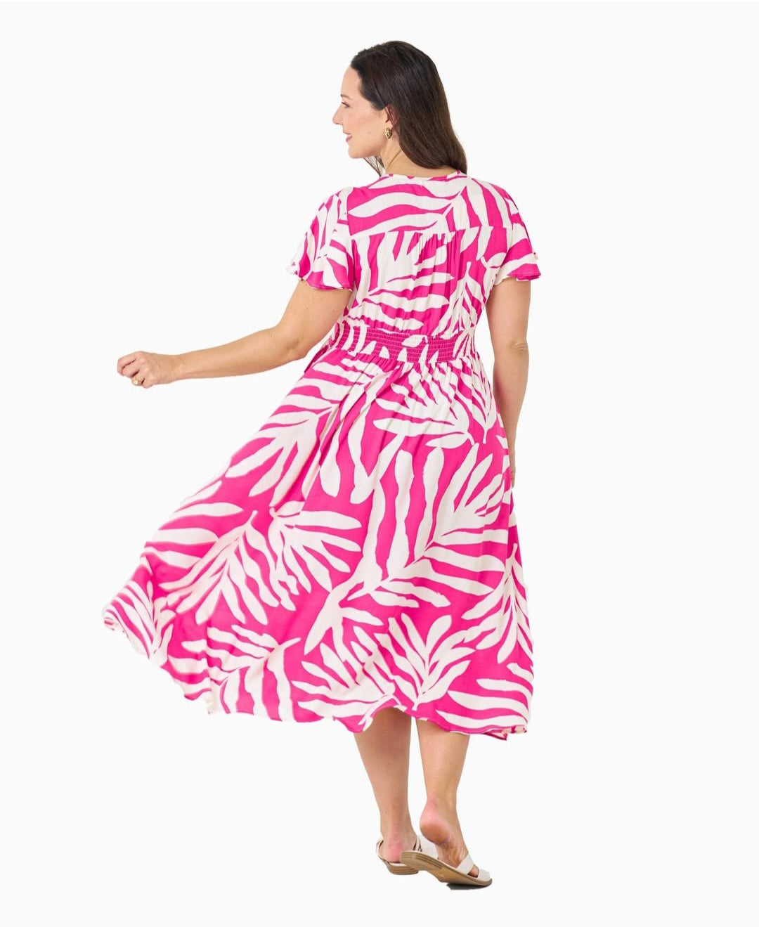Elma Dress Fuchsia