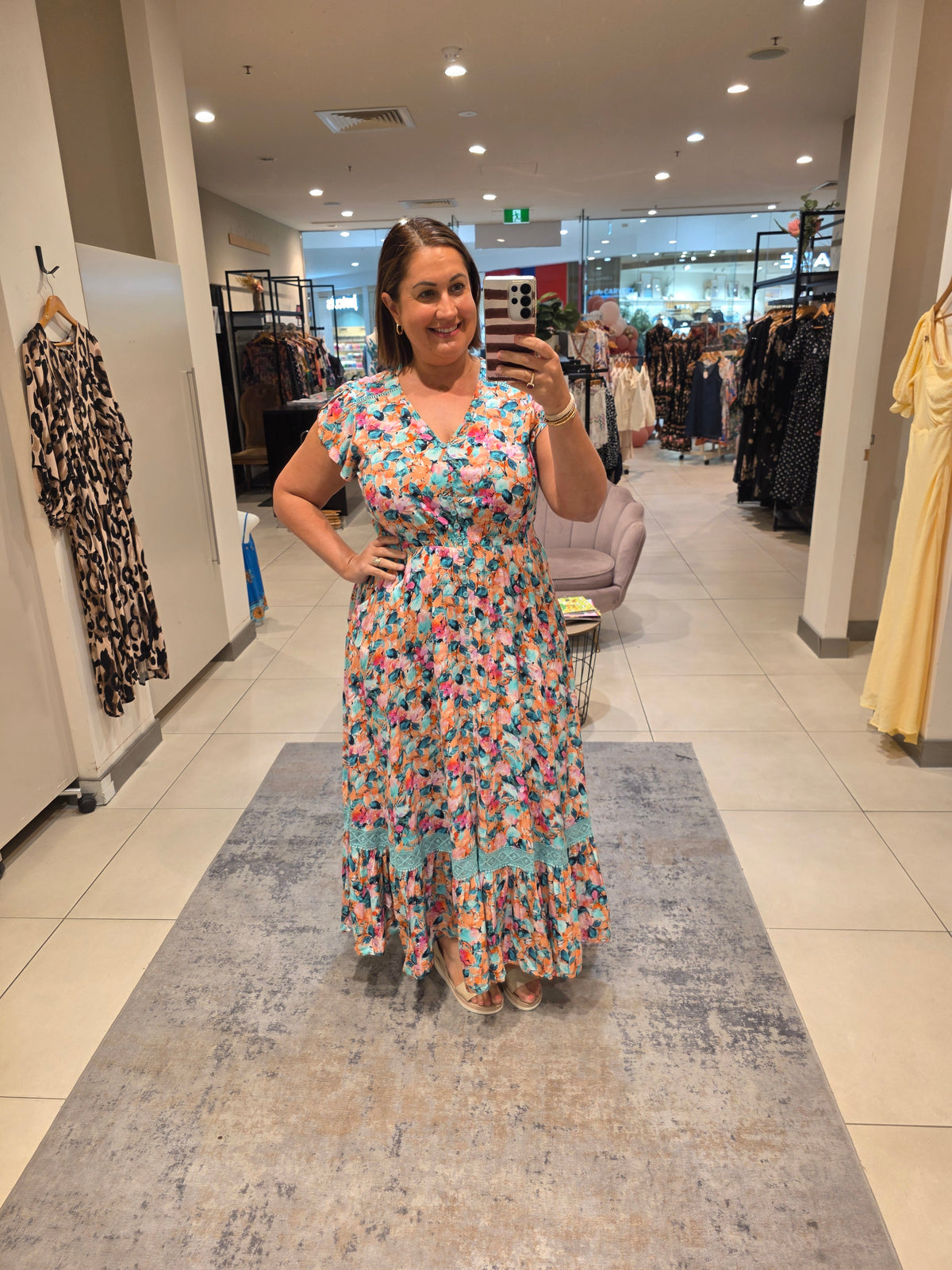 Agnes Dress Mint Green