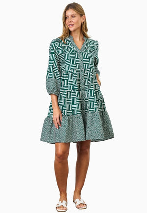 Atkins Dress Green