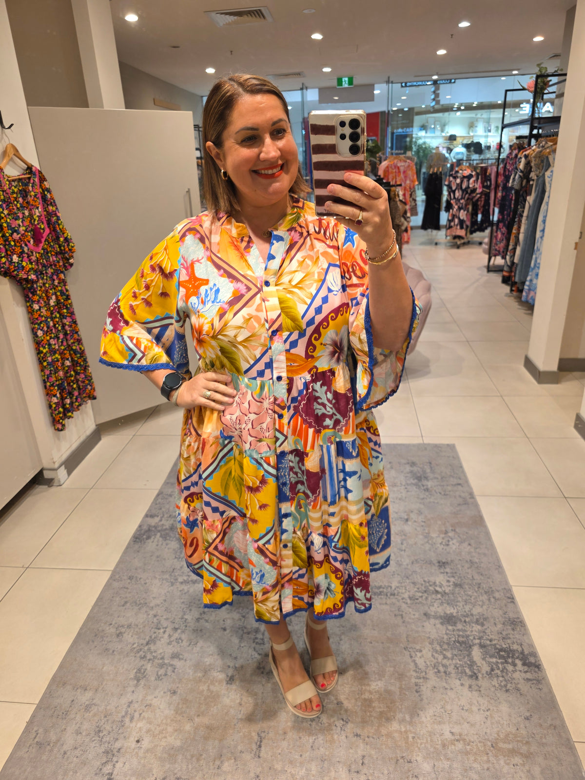 Sheri Dress Orange