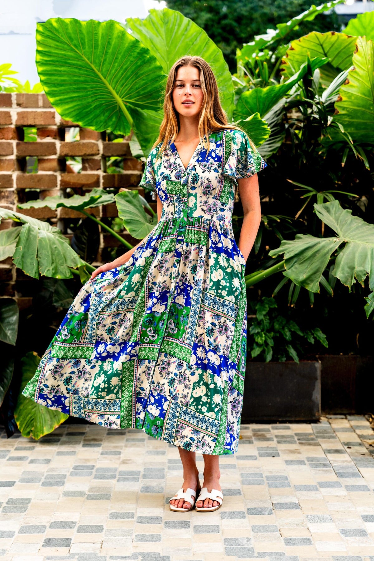 Elma Dress Green
