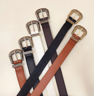 James Belt Black/Gold