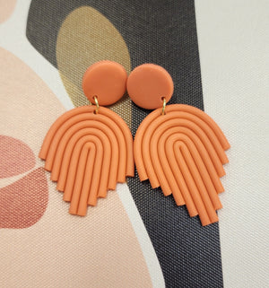 Imani Earrings Orange