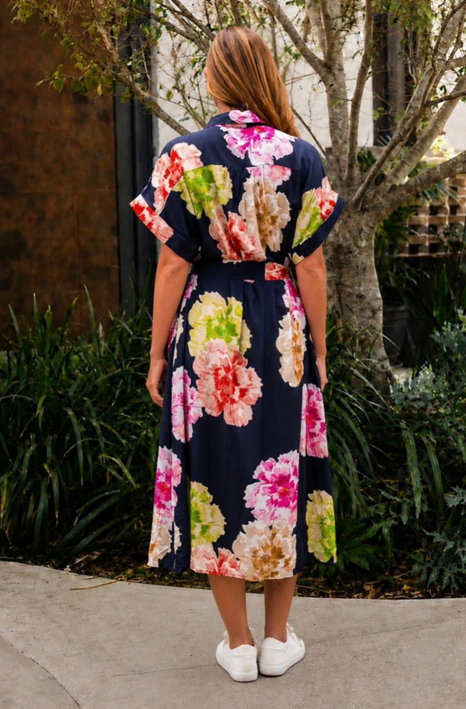 Lyric Dress Navy