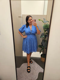 Odette Dress Blue