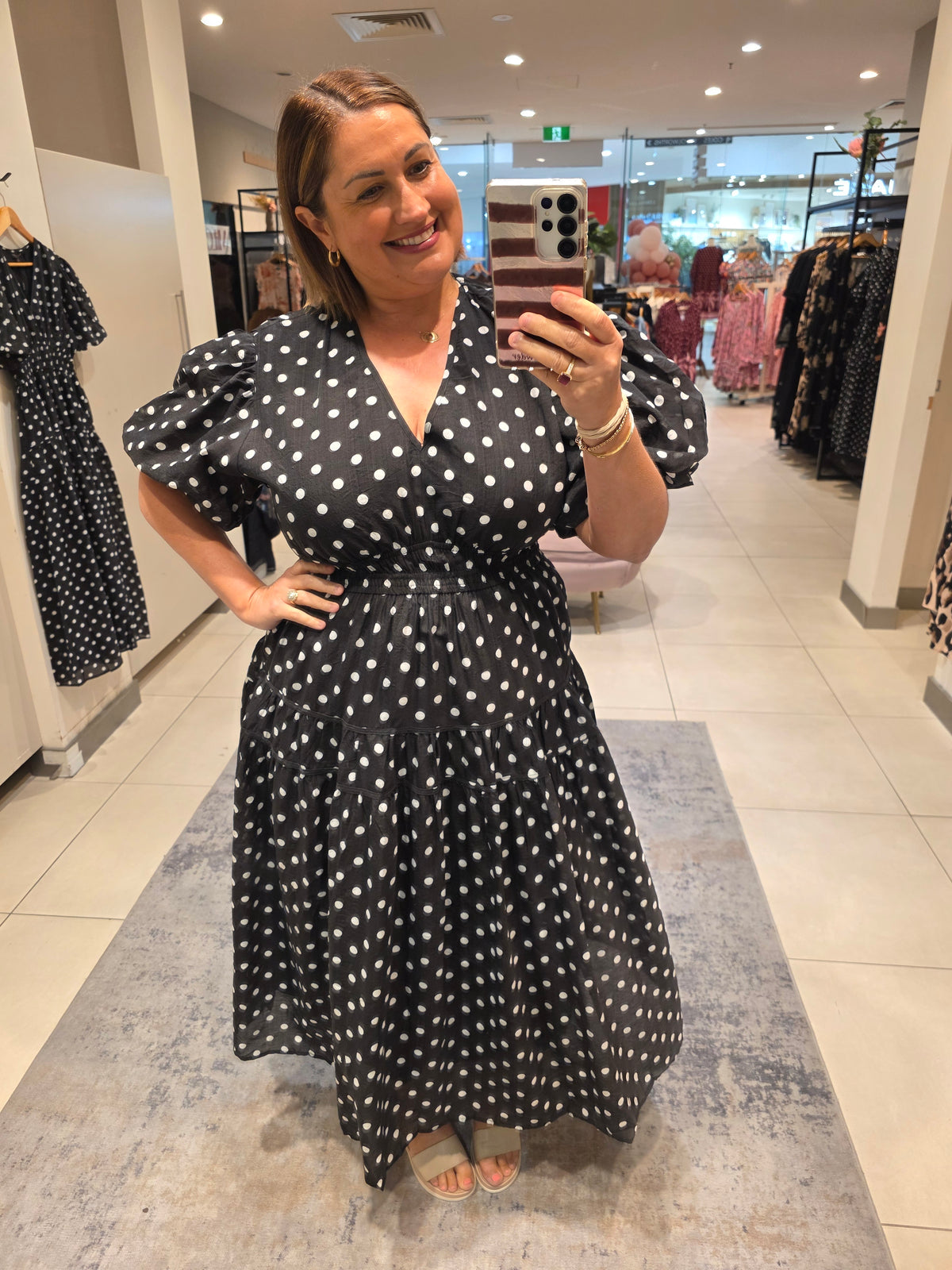Briana Dress Polkadot