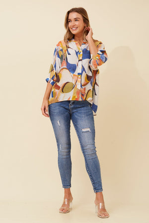 Rennie Blouse Blue