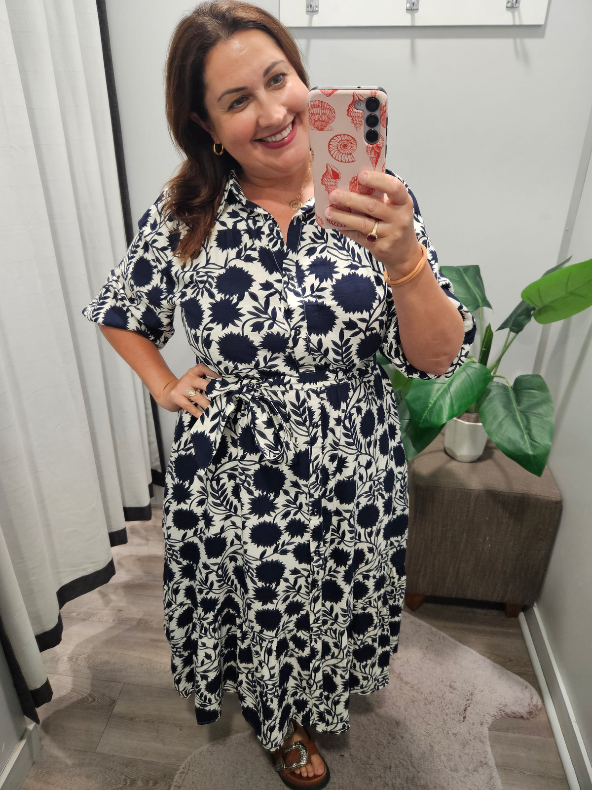 Avija Dress Navy
