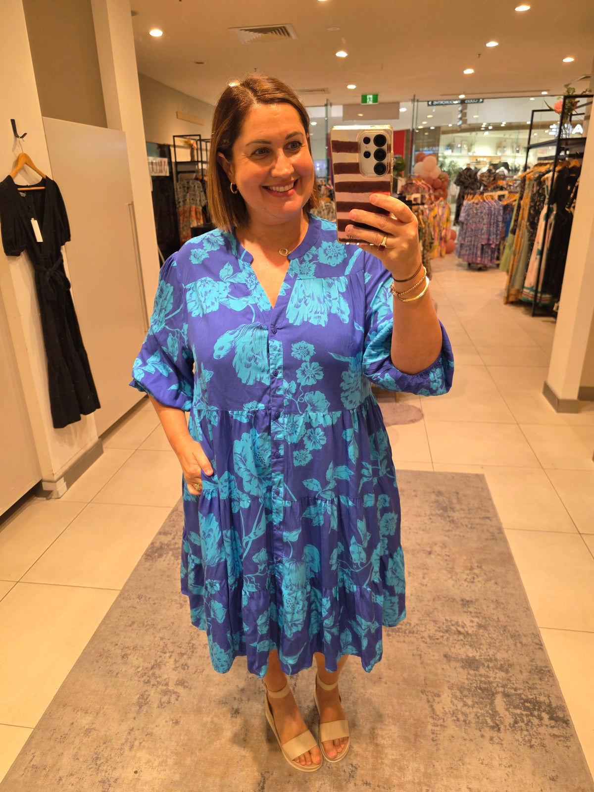 Kaelyn Dress Cobalt