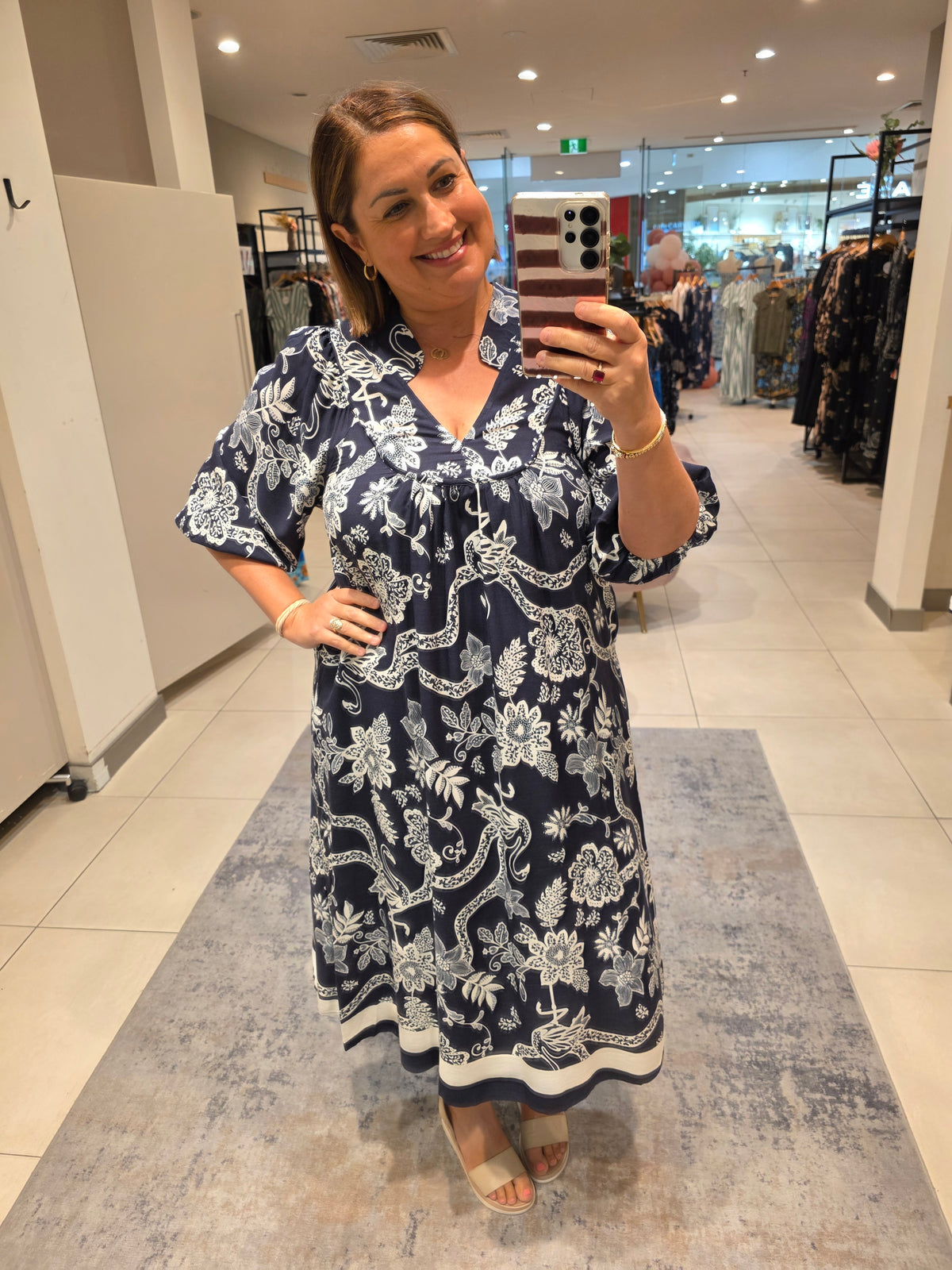Neisha Dress Navy