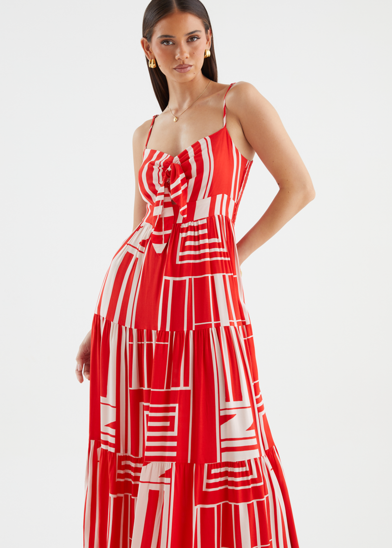 Chloe Dress Red