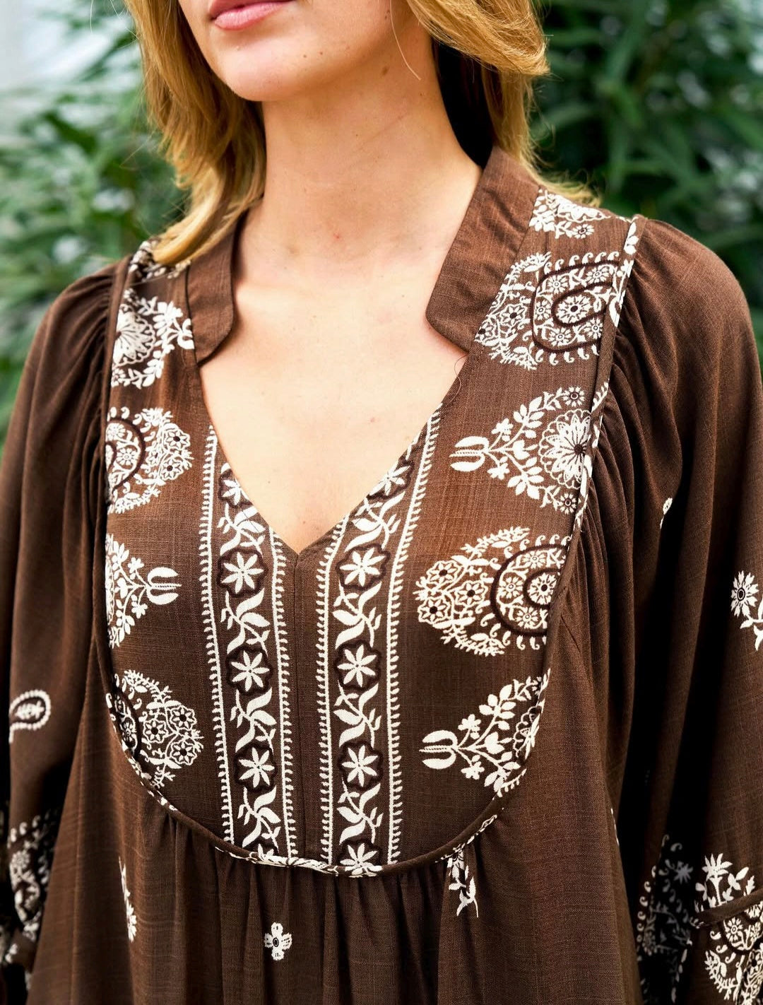 Neisha Dress Chocolate