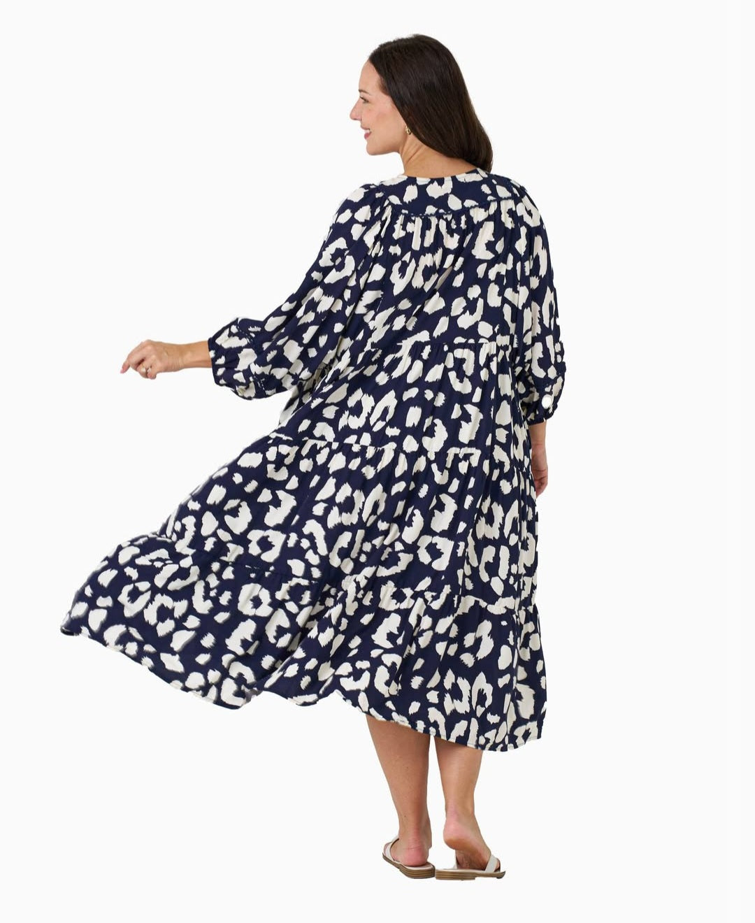 Eliana Dress Indigo