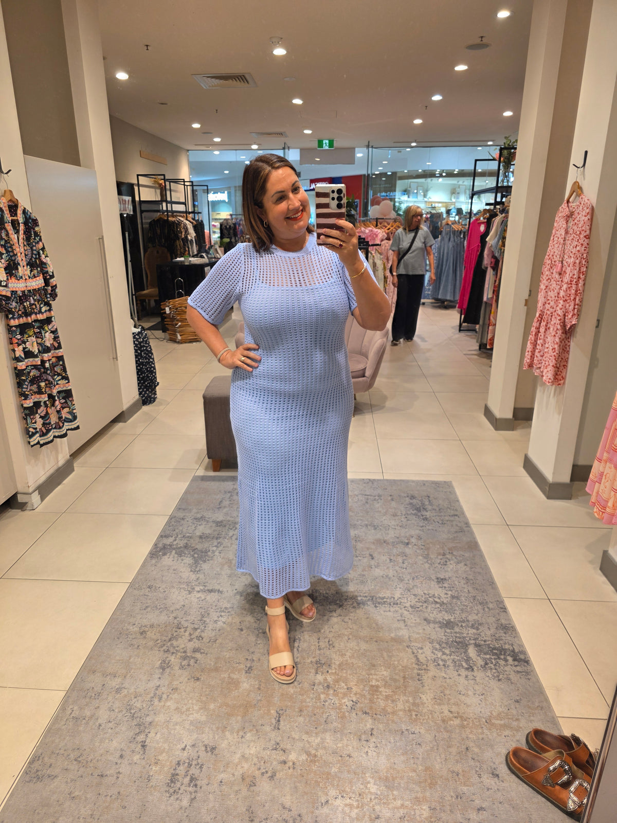 Kali Dress Blue