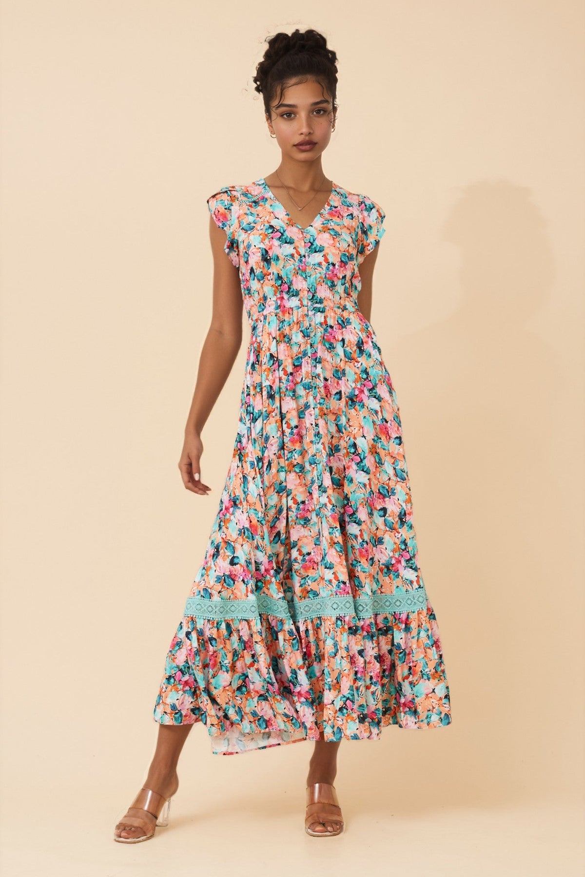 Agnes Dress Mint Green