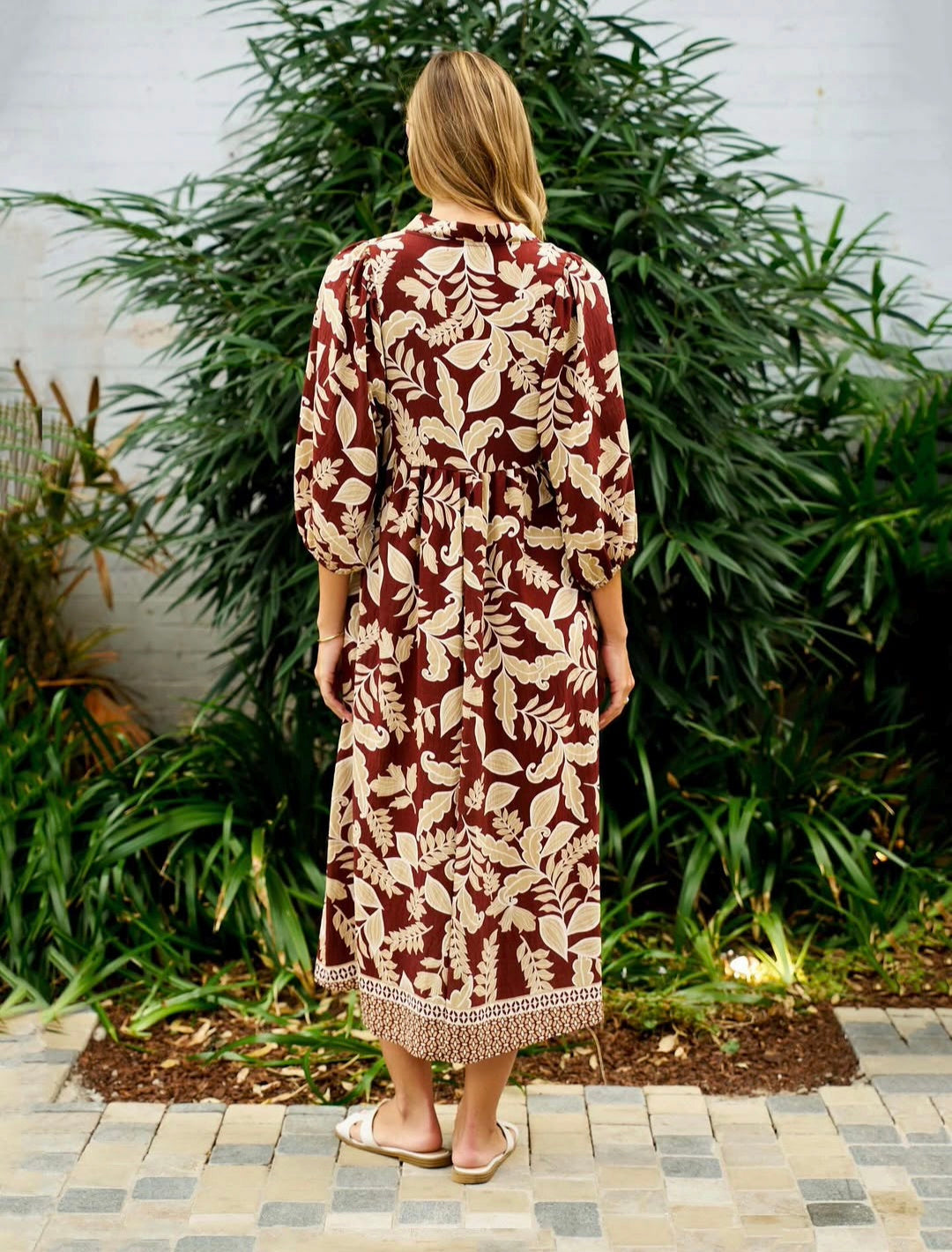 Vanya Dress Cinnamon