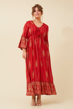 Sheree Dress Red