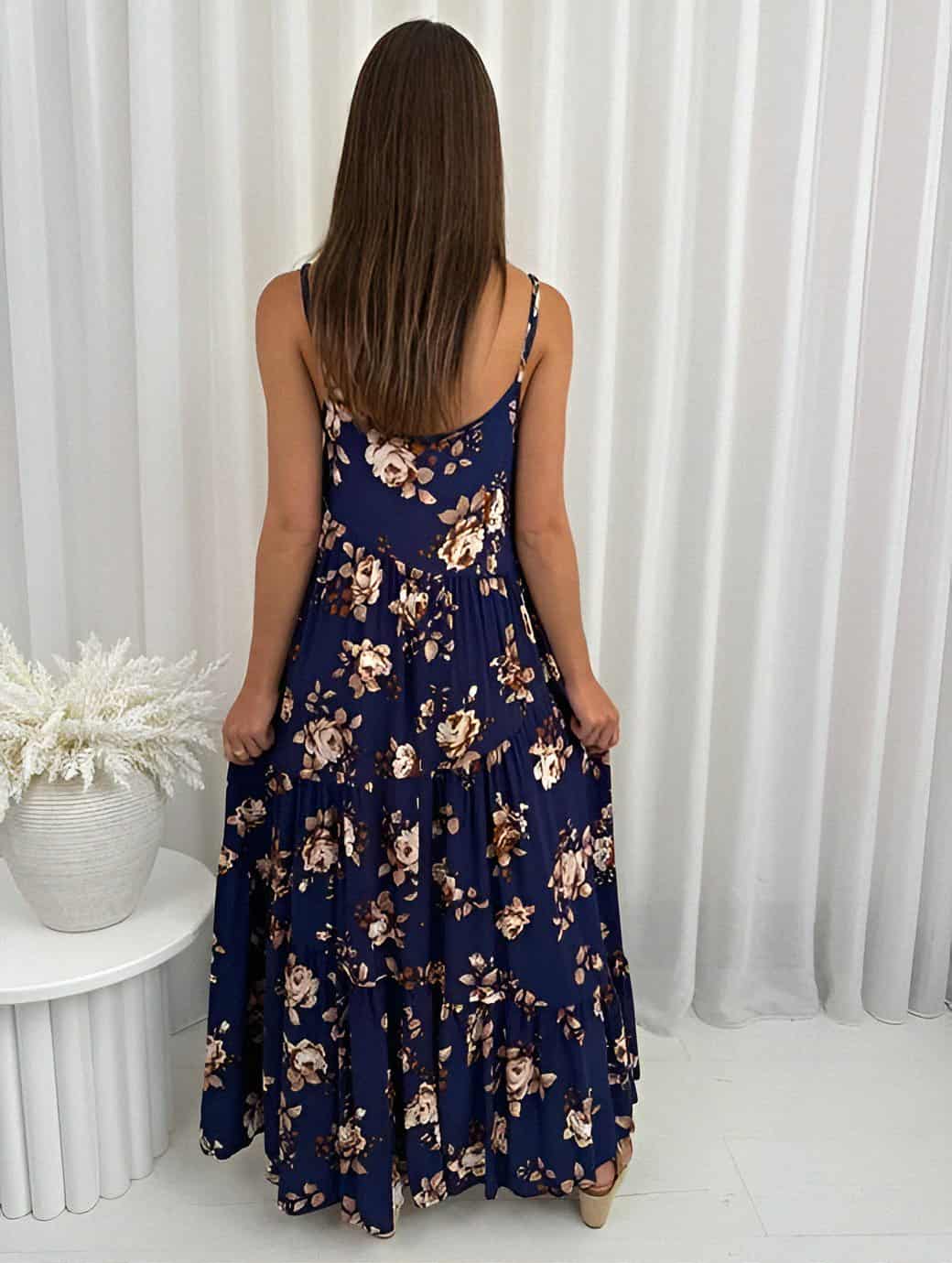 Jayla Dress Navy