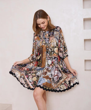 Ryan Dress Elisabeth Print