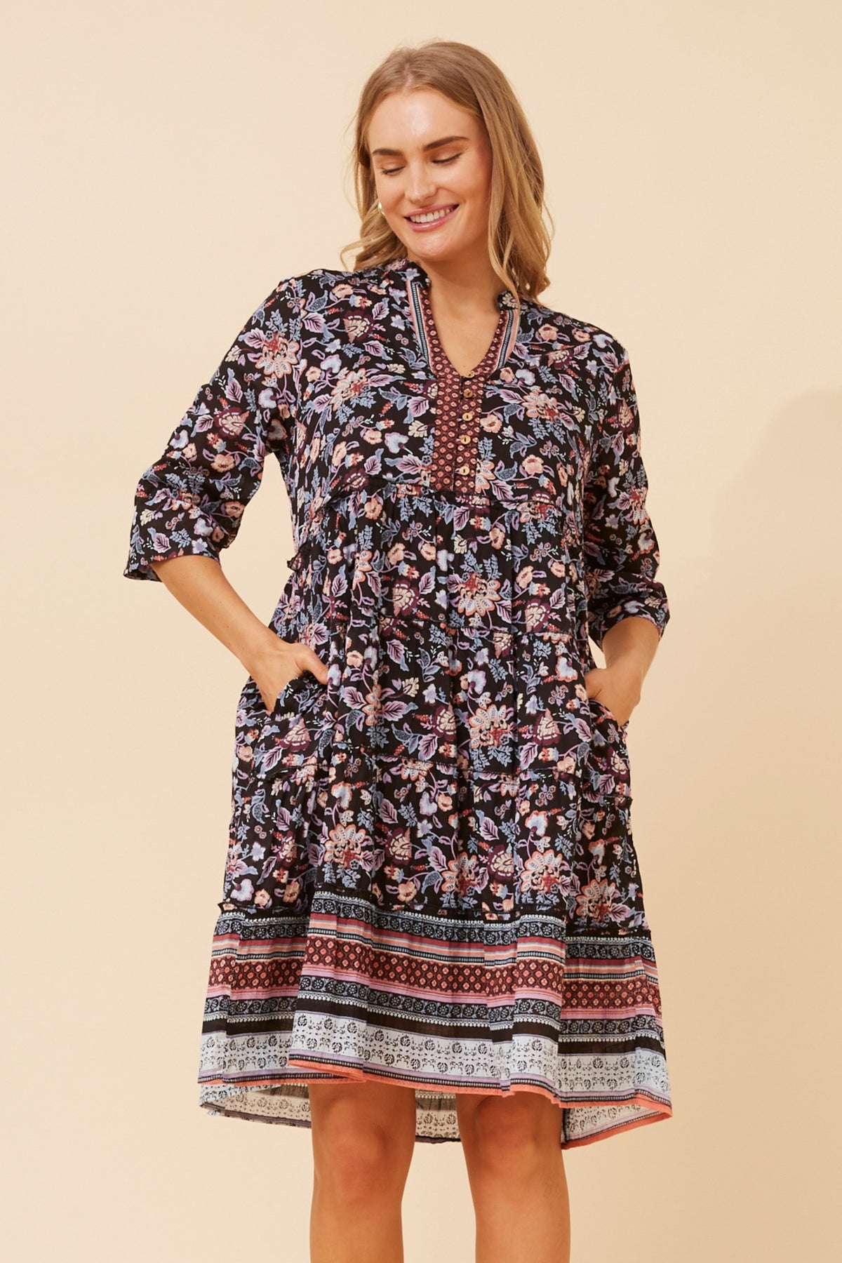 Aisling Dress Purple