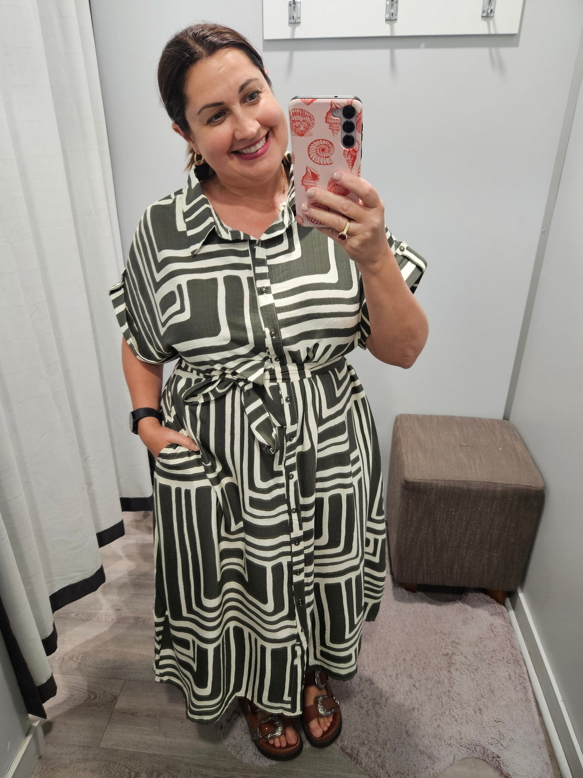 Lyric Dress Green