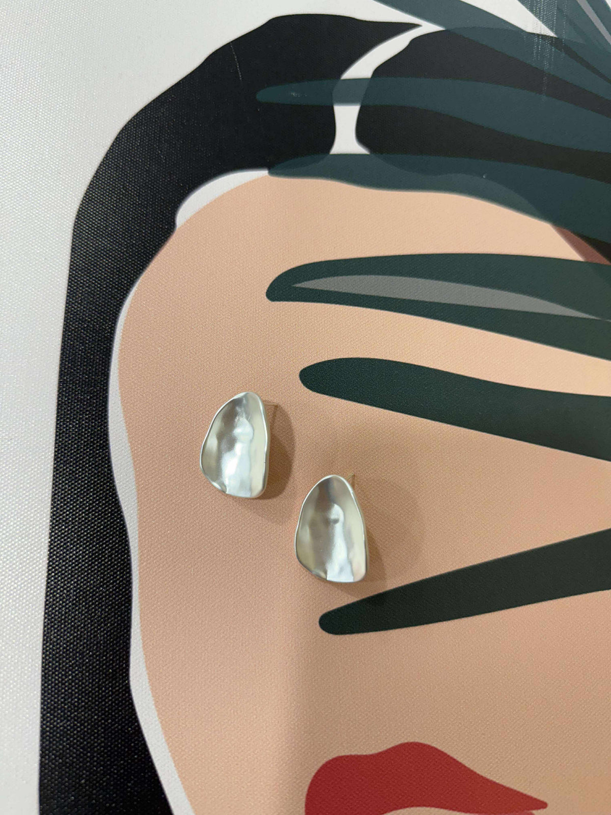 Cali Earrings Silver