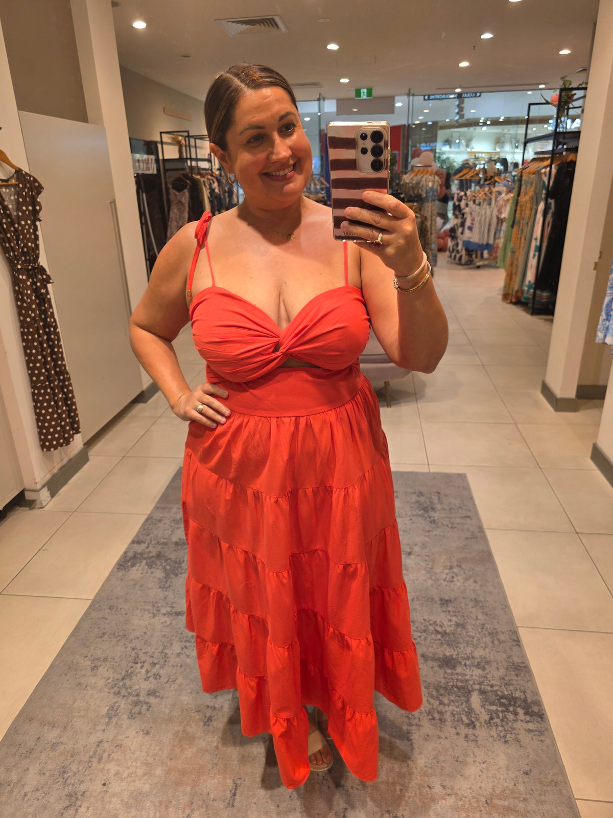 Elizabeth Dress Red