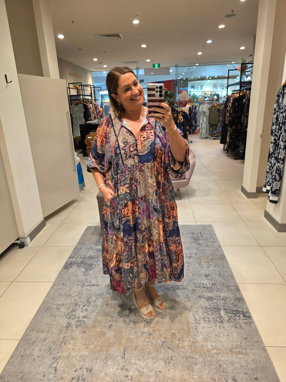 Eliana Dress Paisley