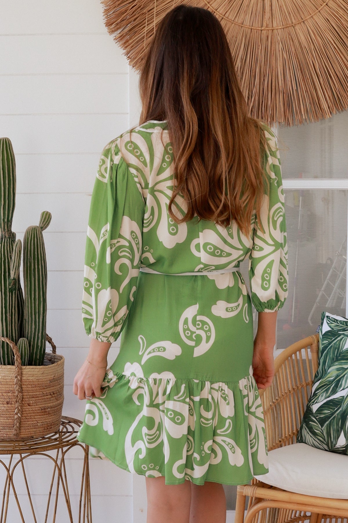 Kass Dress Green