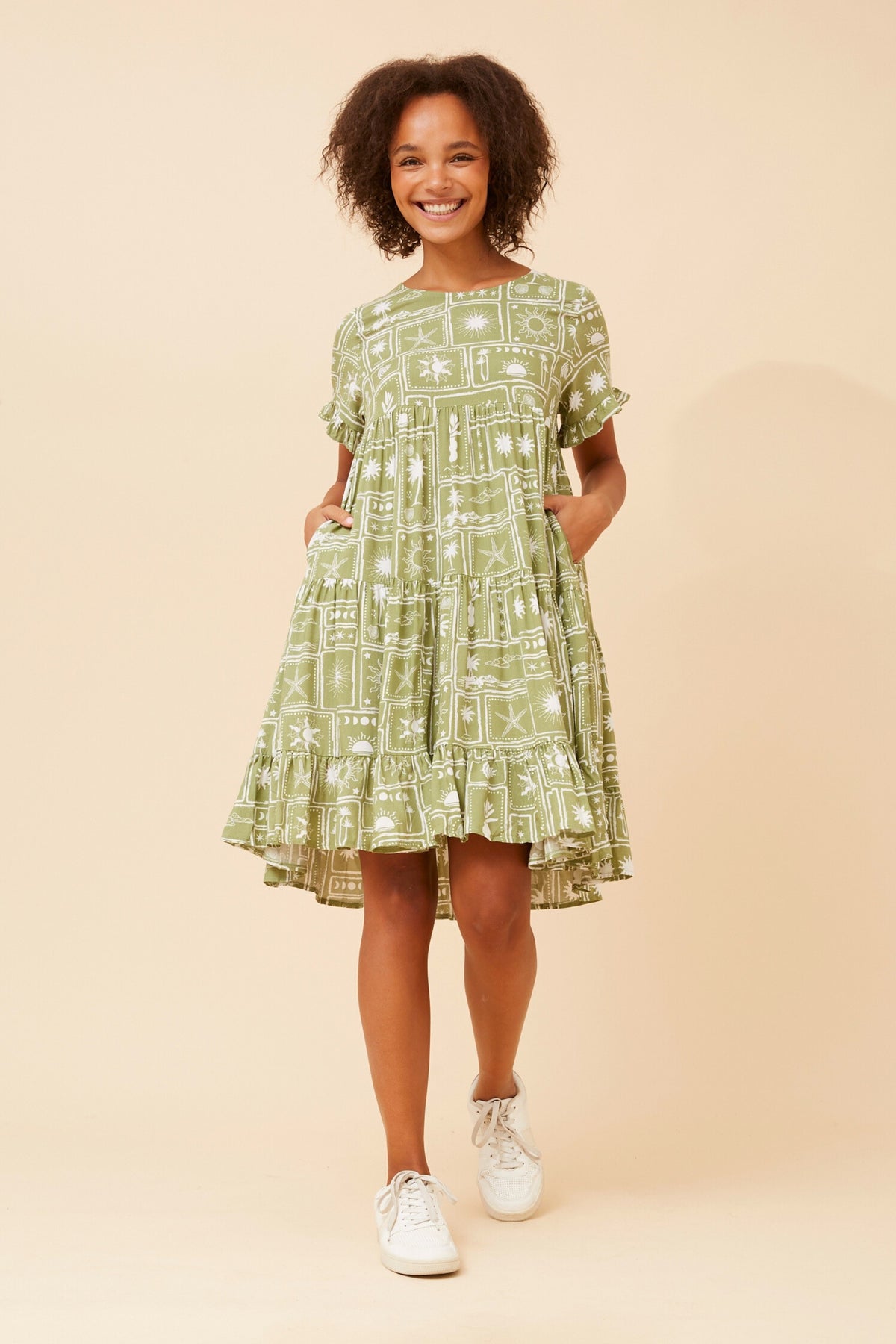 Sienna Dress Sage
