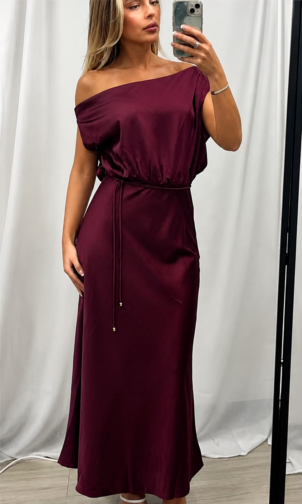 Kacie Dress Wine